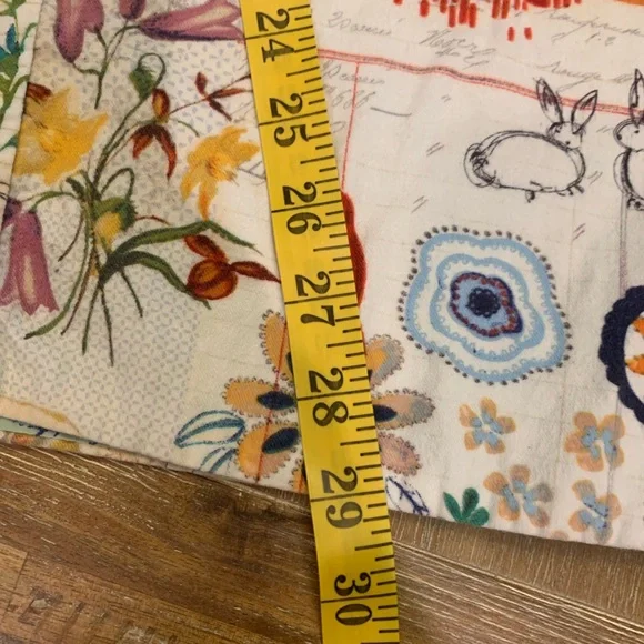 Anthropologie Lilka Floral and Script Pajama Pants - Picture 7 of 8